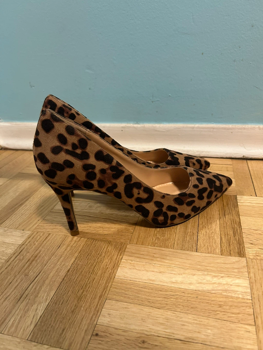 Kages Nina Leopard Print Heels - Brand New - photo 3