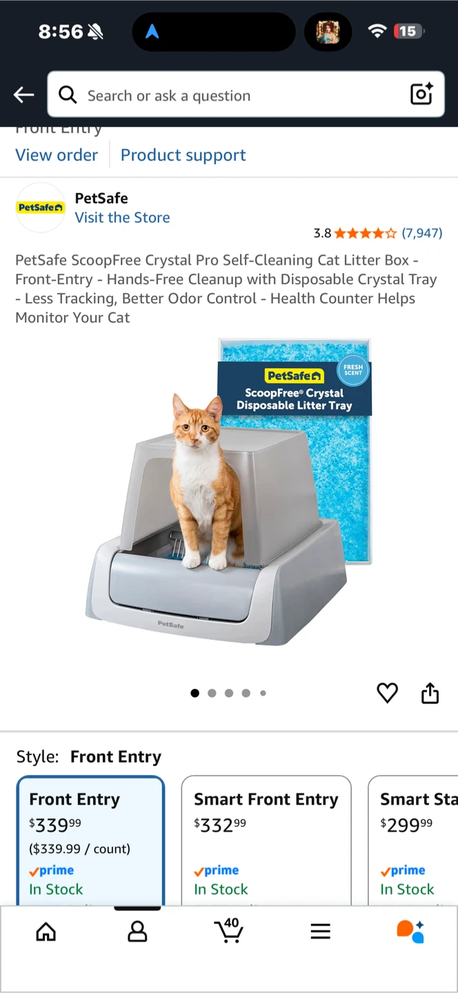 PetSafe Self-Cleaning Litter Box