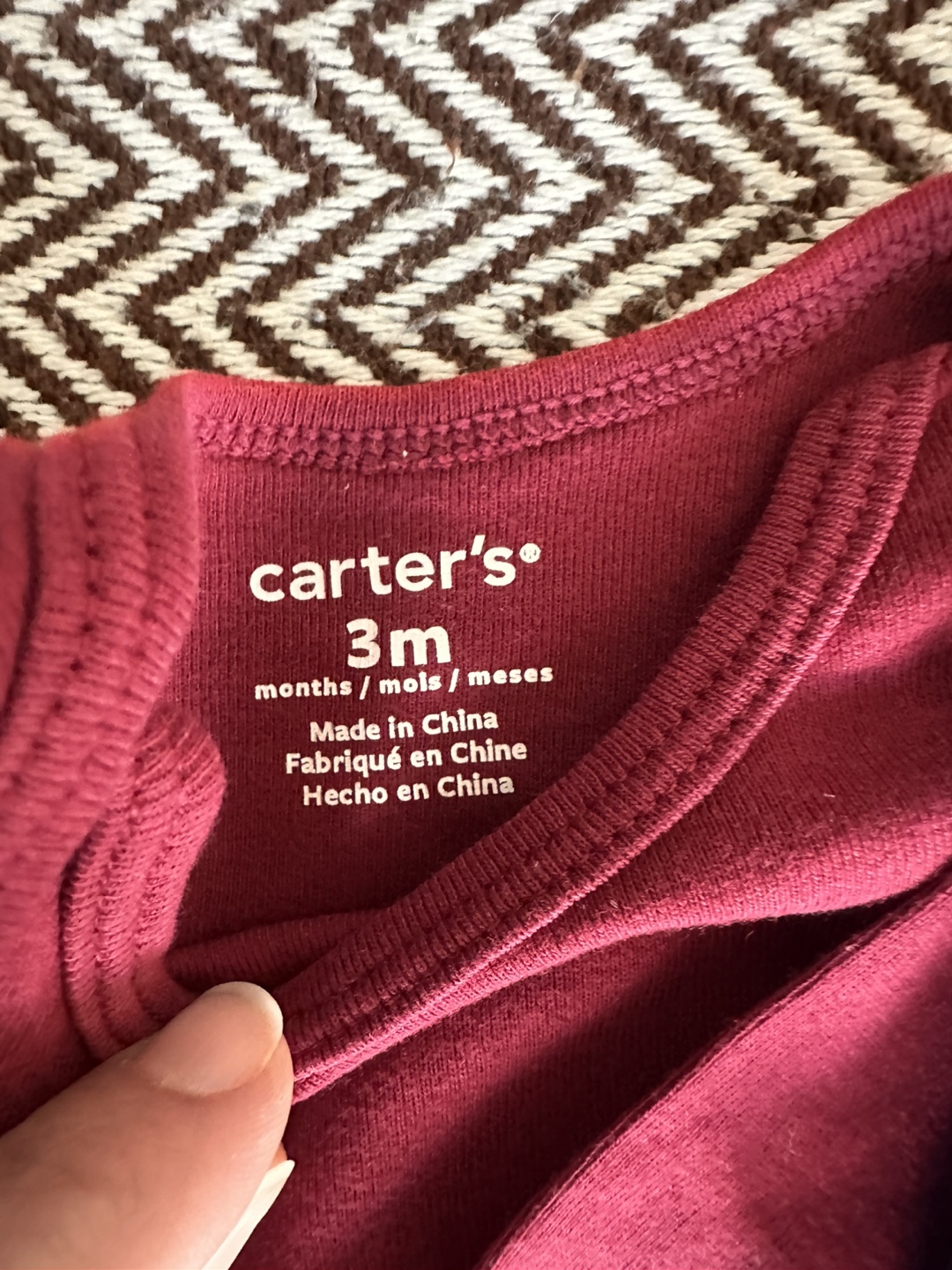 Carter's Baby Onesies - 3 Months (Set of 5) - photo 3