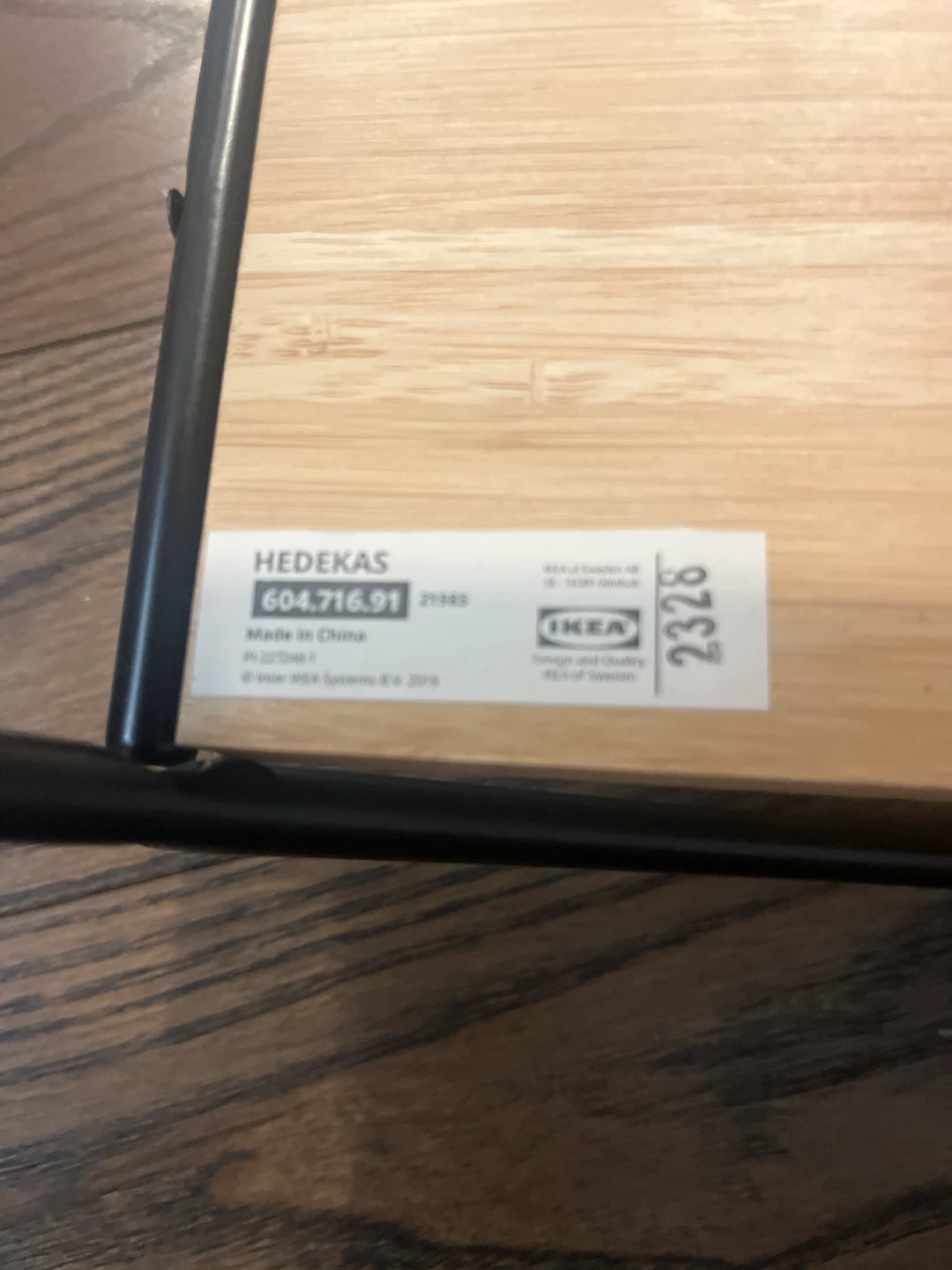 IKEA HEDEKAS 2-Tier Shelf - photo 3