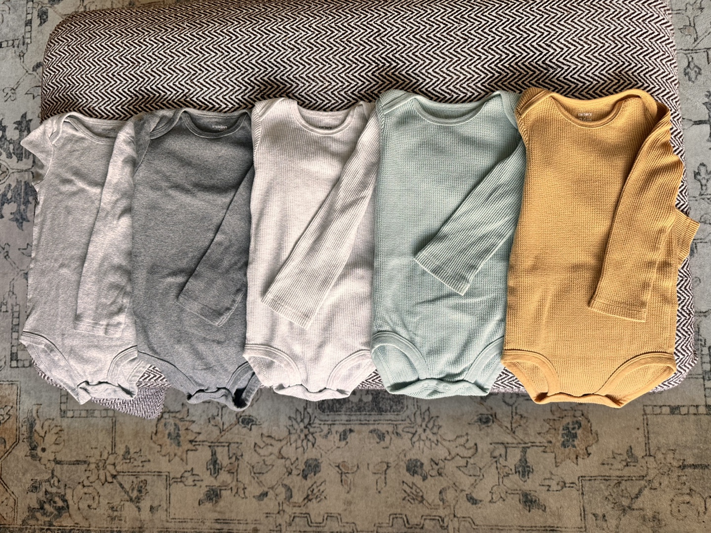 5 Carter's Baby Bodysuits - 24 Months - photo 2