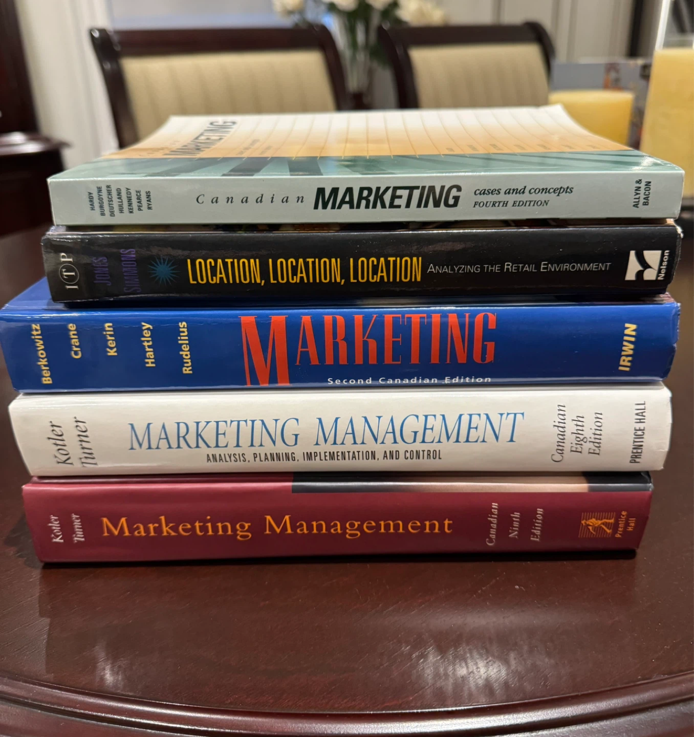 Marketing Textbooks - $10 each