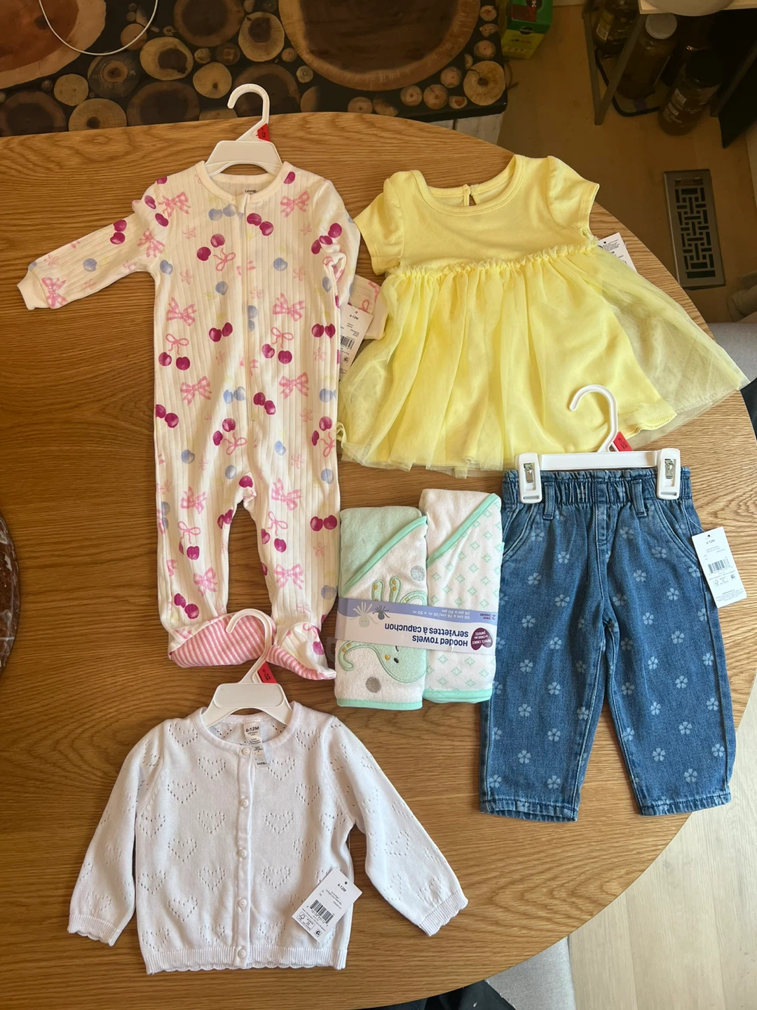 Brand New 5-Piece Toddler Girl Set (George Brand) - 6-12 M