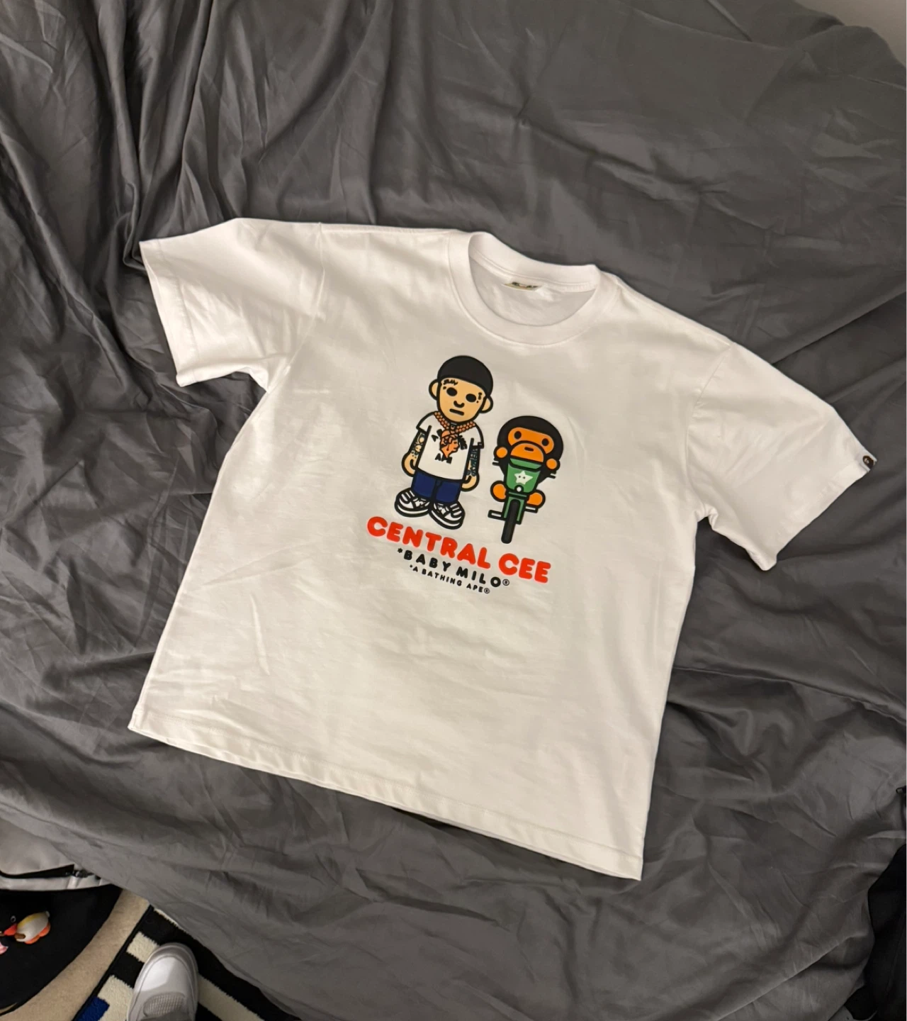 Bape x Central Cee tee