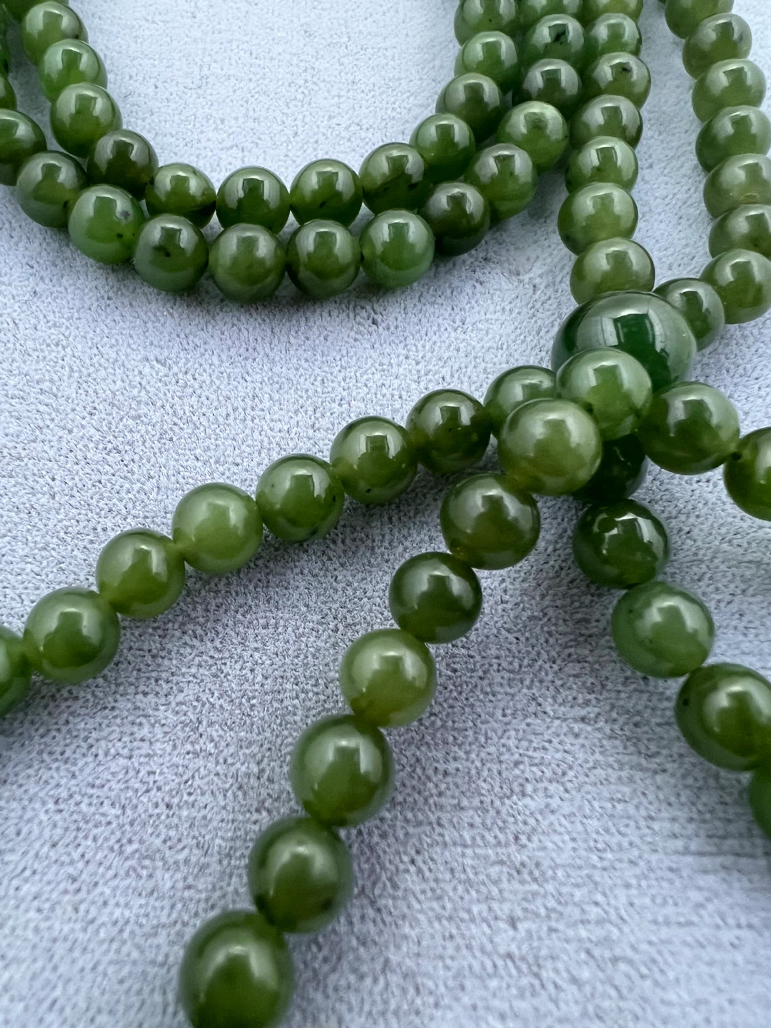 Vintage Jade Necklace - photo 2