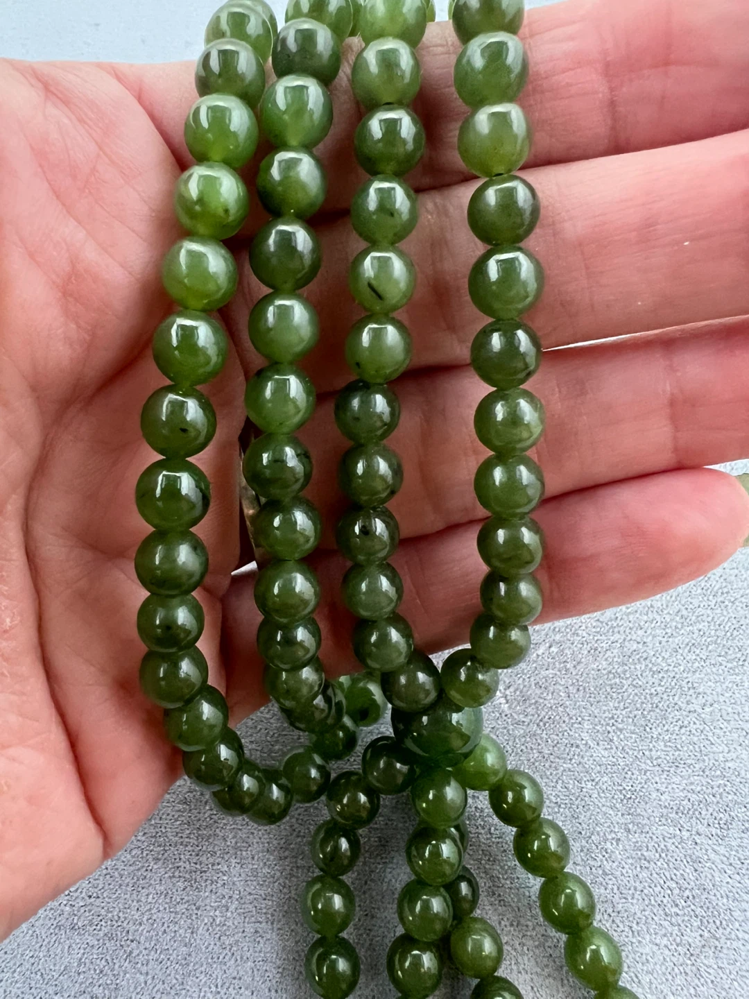 Vintage Jade Necklace - photo 5