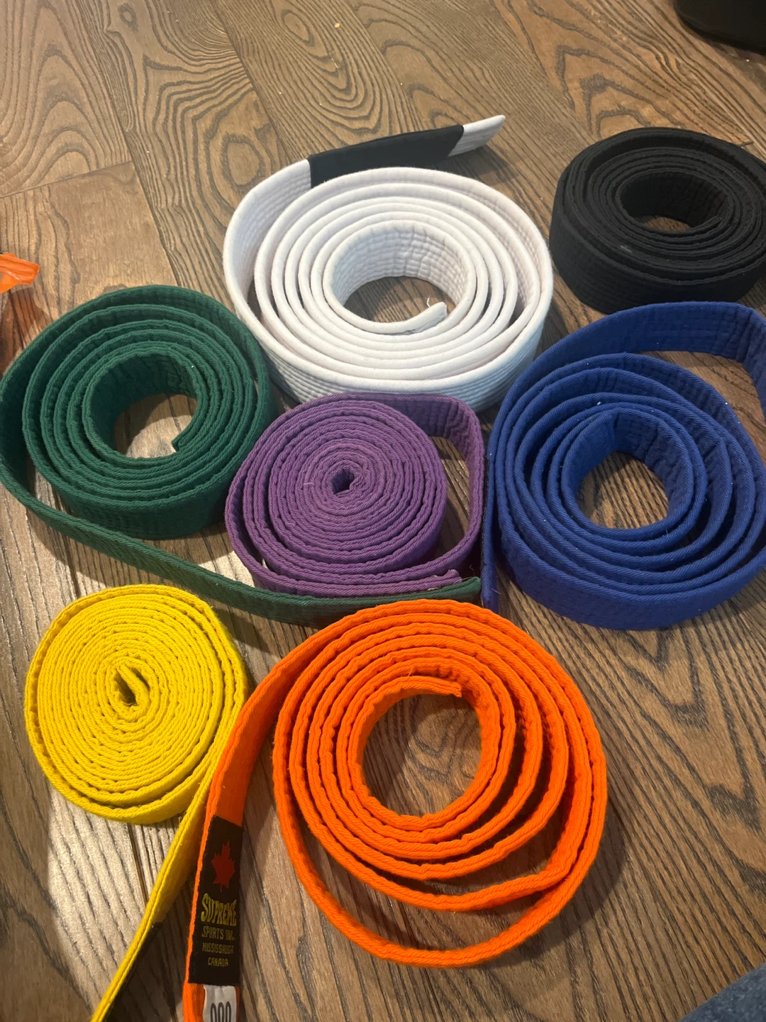 Supreme Sports Karate Belts - Assorted Colours