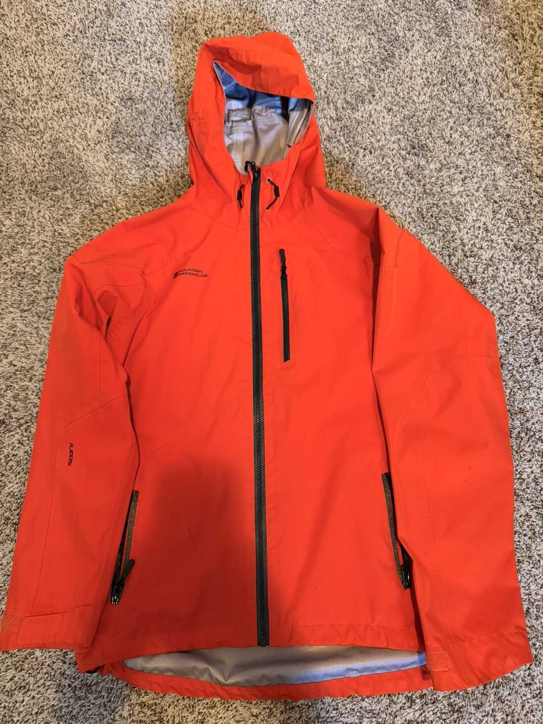 Mountain Warehouse Orange windbreaker Jacket - Size M