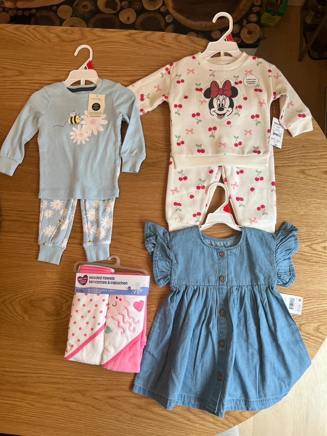Brand New 4-Piece Toddler Girl Set (George Brand) - 6-12 M