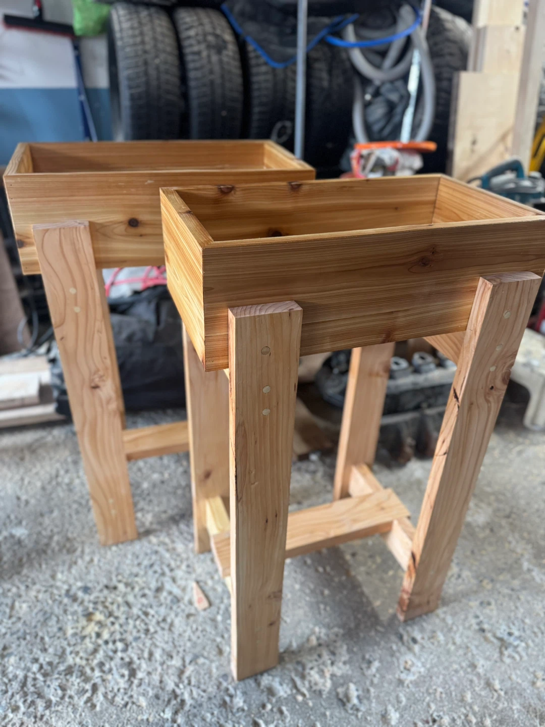 Raised Cedar planters - photo 2