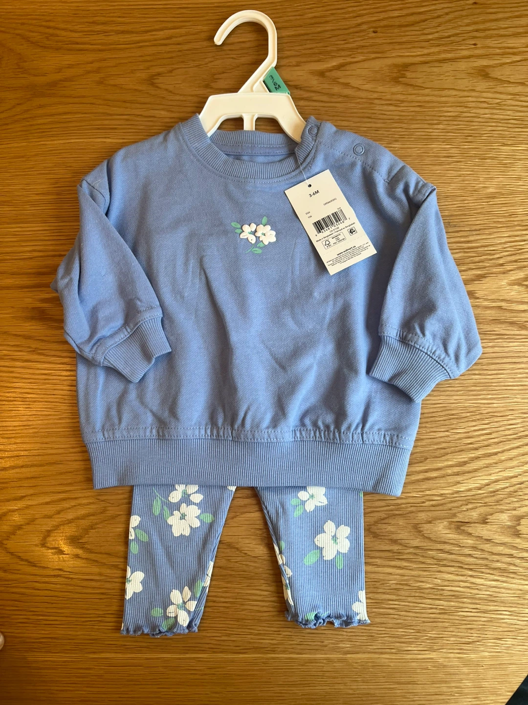 Brand New 5-Piece Toddler Girl Set (George Brand) - 3-6 M - photo 4