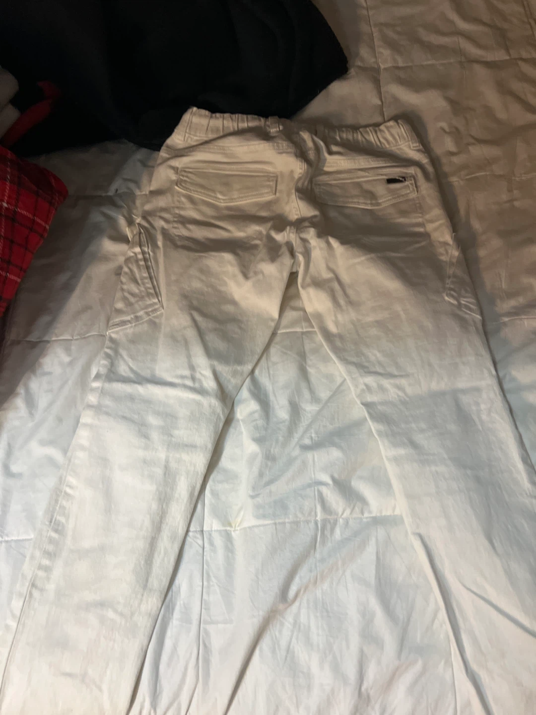 DNM WORKS White Cargo Pants - photo 3