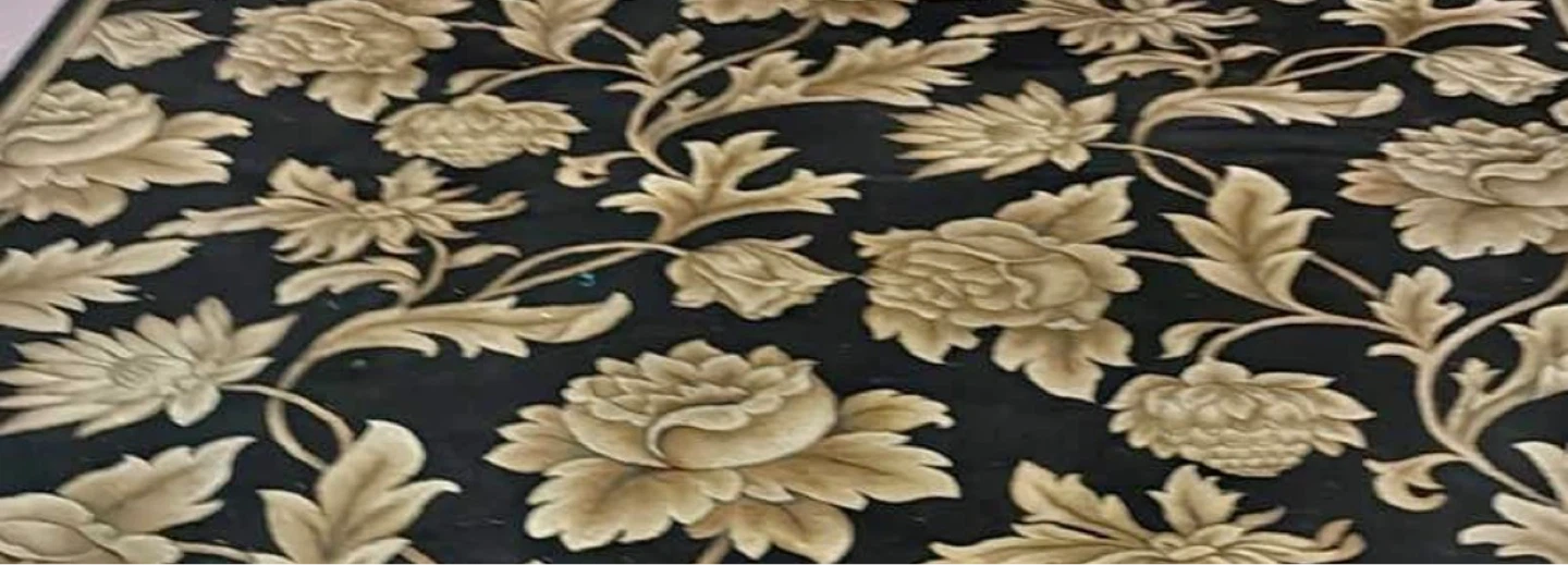 Area Rug - Black/Gold - 7'10" x 10' - photo 3