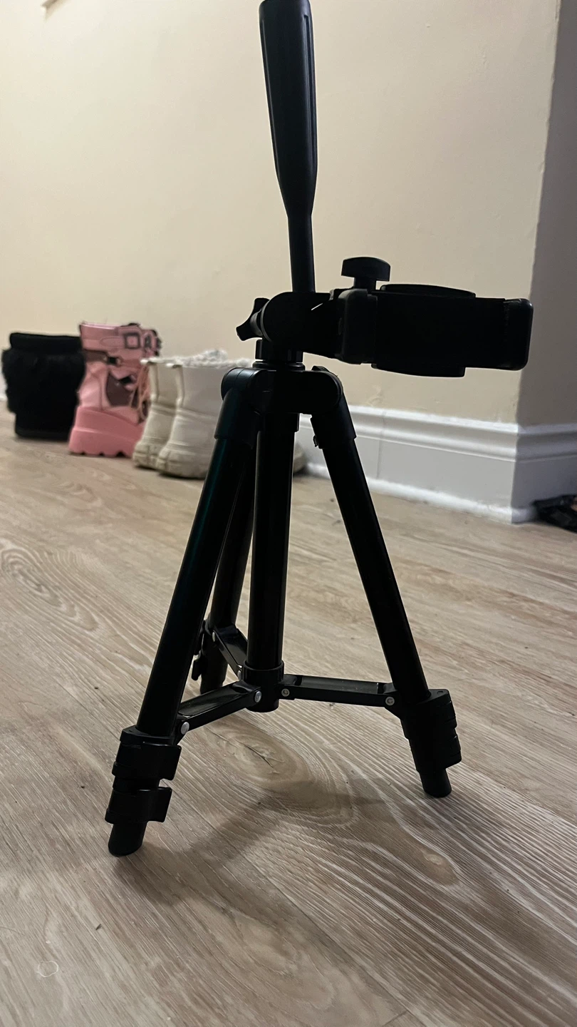 Black Tripod with Phone Mount - photo 5