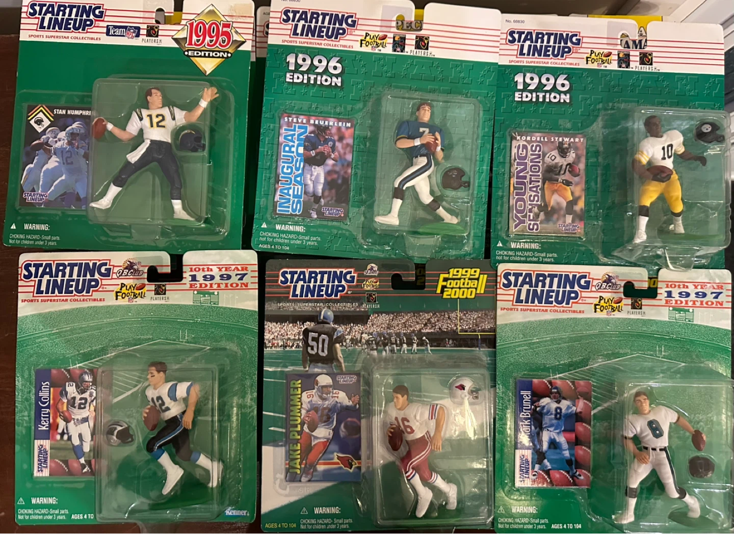 Vintage Starting Lineup NFL Football Figures - photo 2