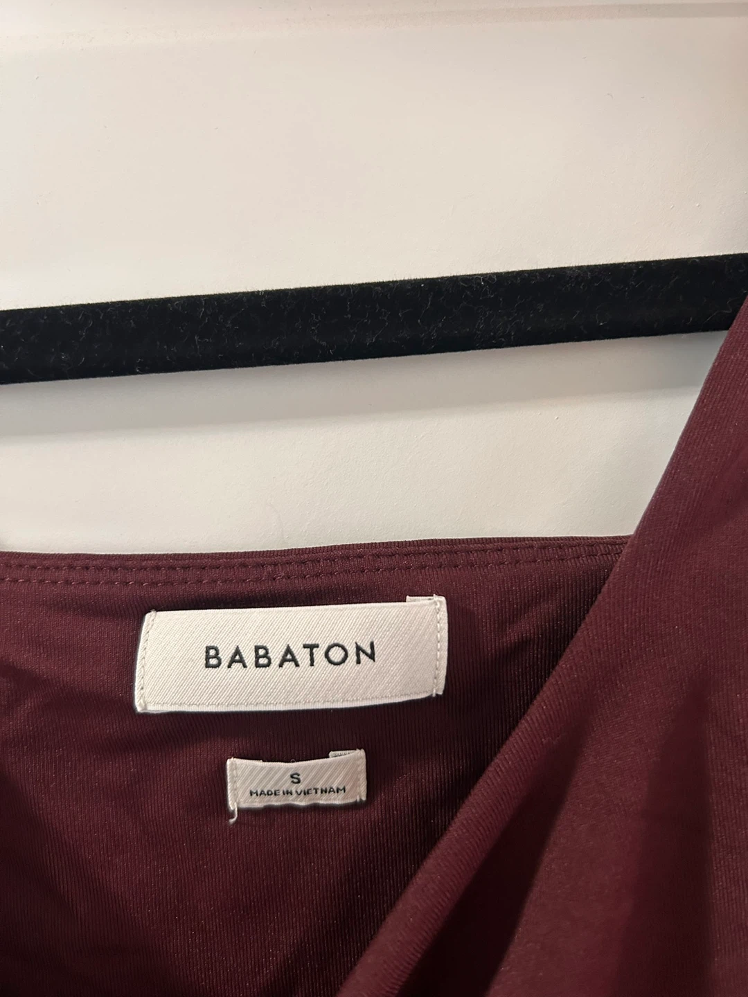 Babaton contour square neck bodysuit size small - photo 3