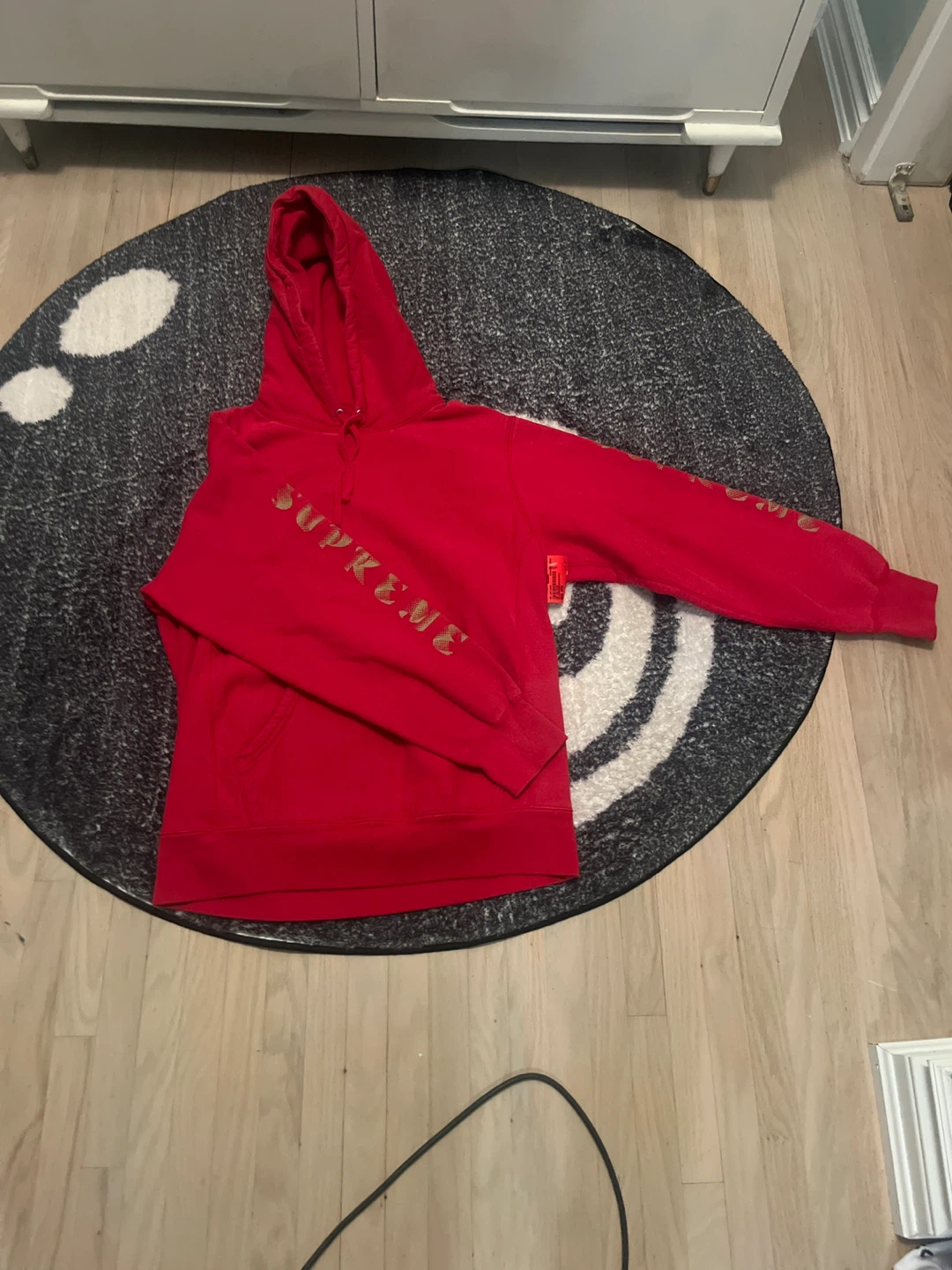 Supreme Red Hoodie
