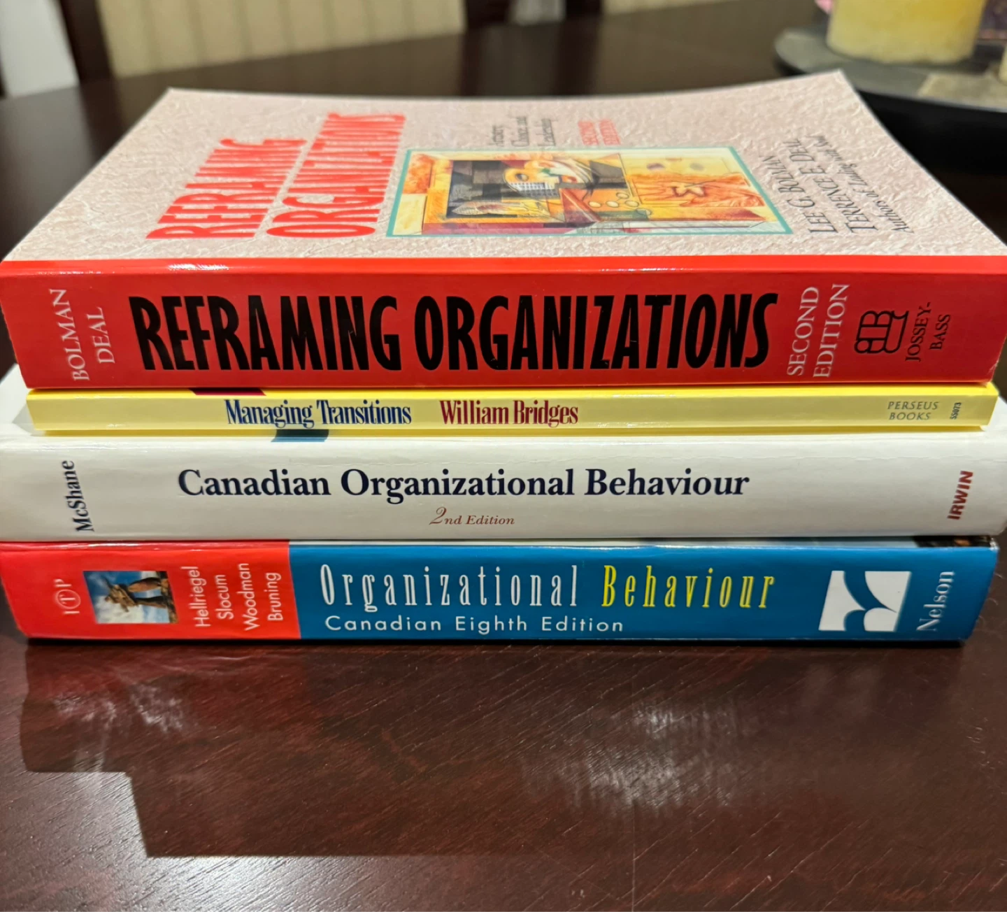 Organizational Behaviour and Management Books
