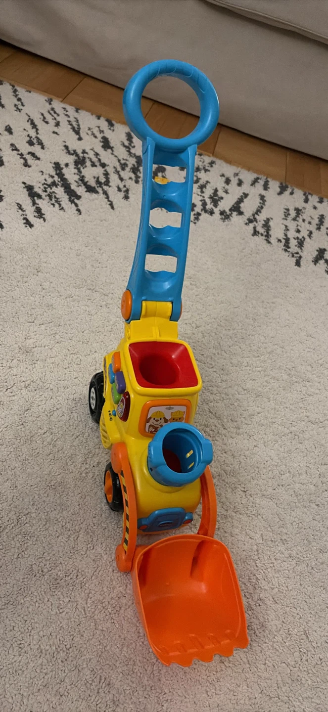 VTech Pop-a-Balls Push and Pop Bulldozer - photo 2
