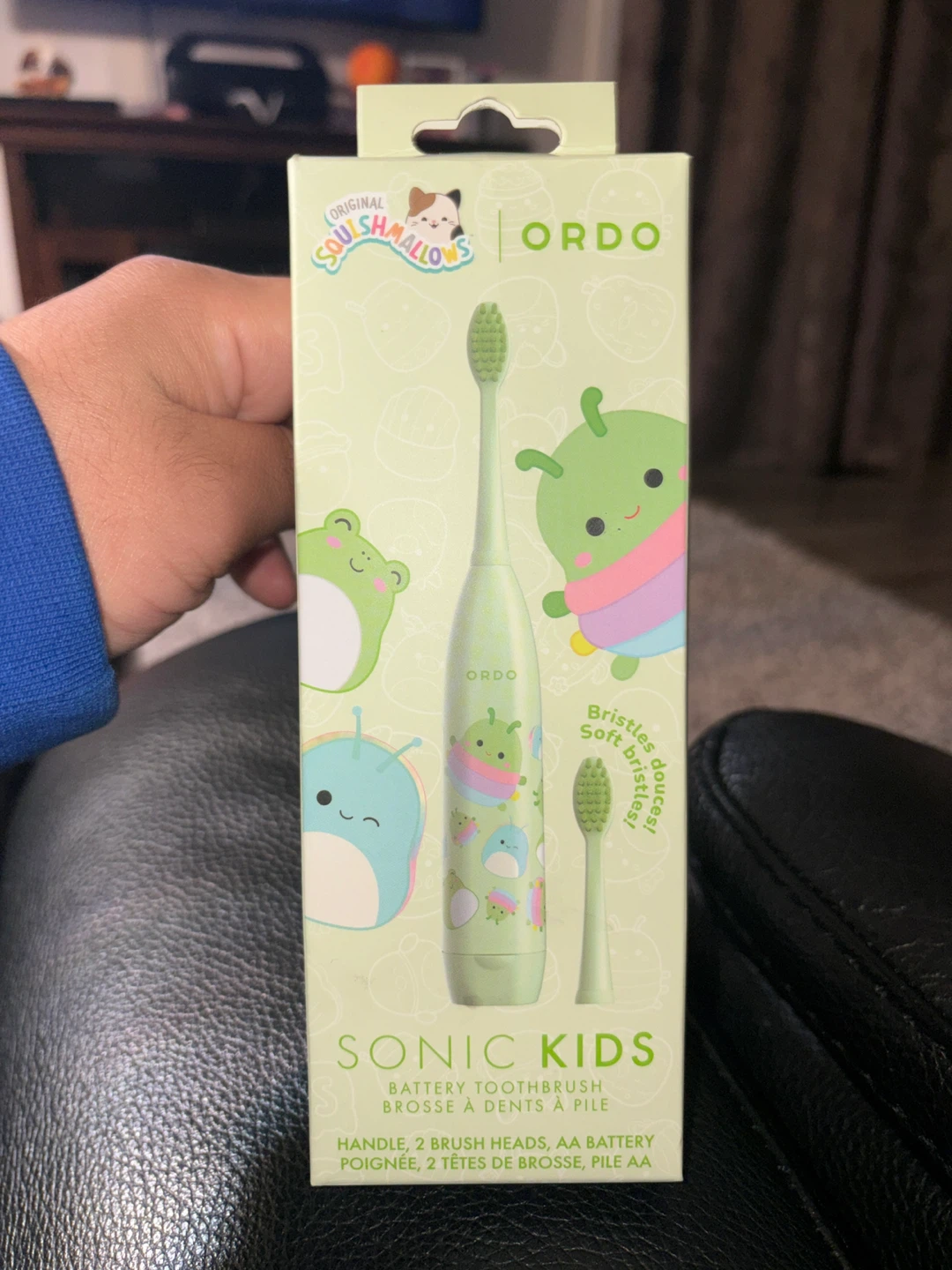 ORDO Squishmallows Sonic Kids Battery Toothbrush