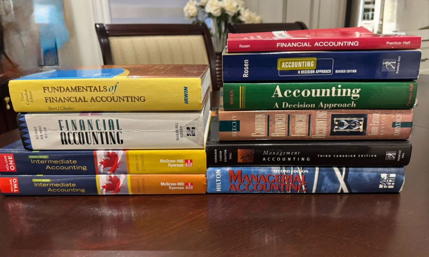 Accounting Textbooks - $10 each