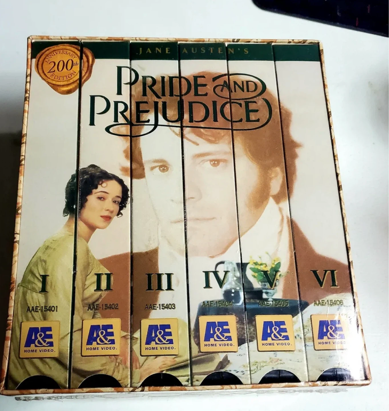 Pride and Prejudice 200th Anniversary Edition VHS Box Set