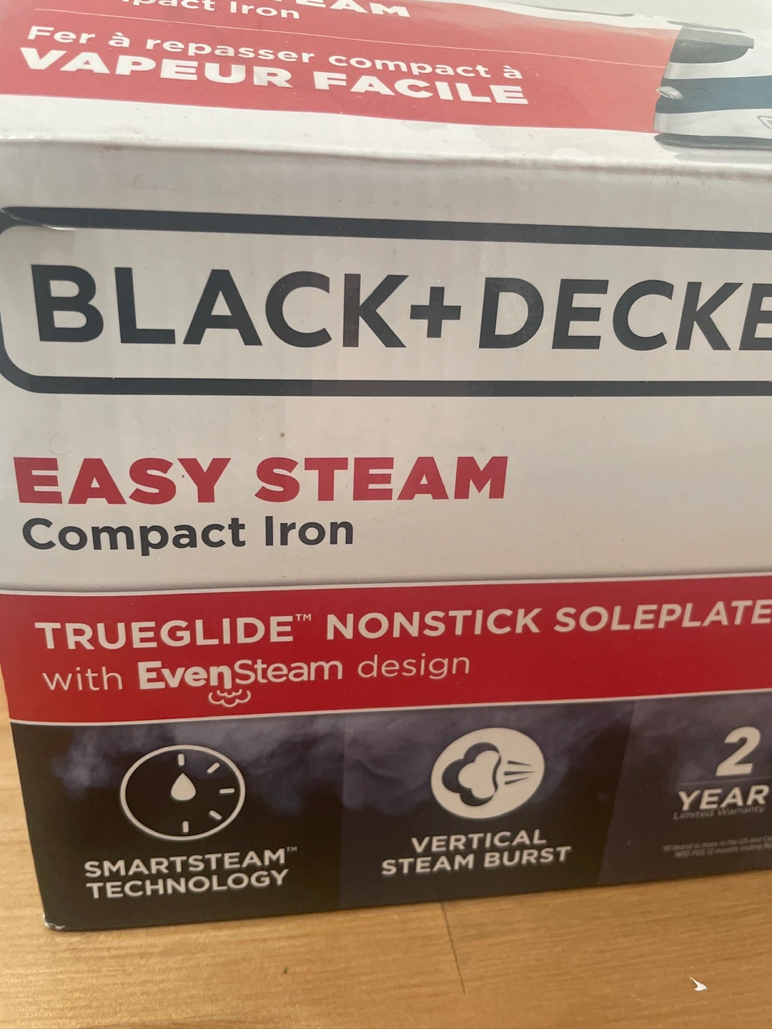 BLACK+DECKER Iron - Easy Steam Compact Iron IR06V - photo 2