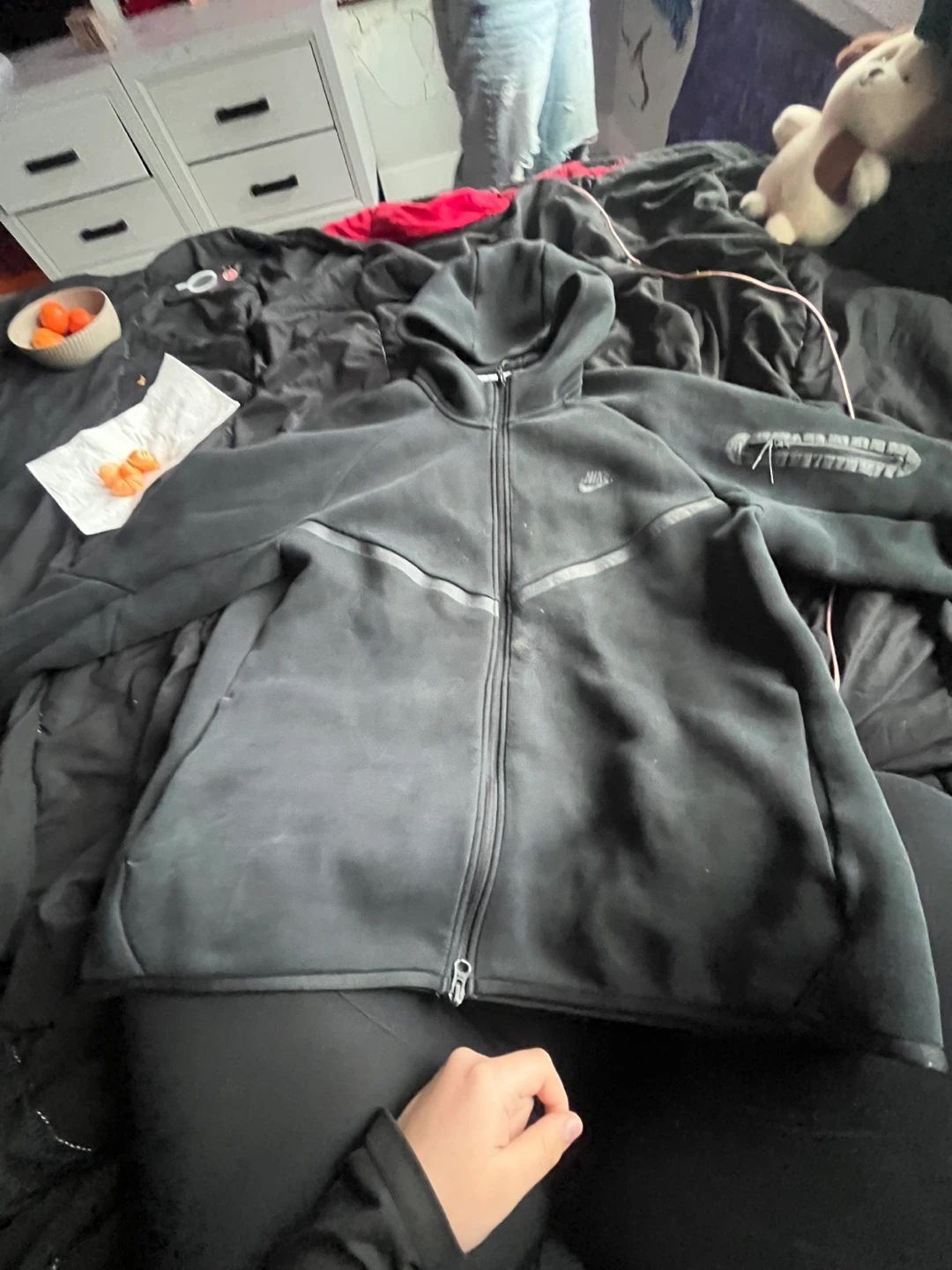 Nike Tech Fleece Full Zip Hoodie XL Black