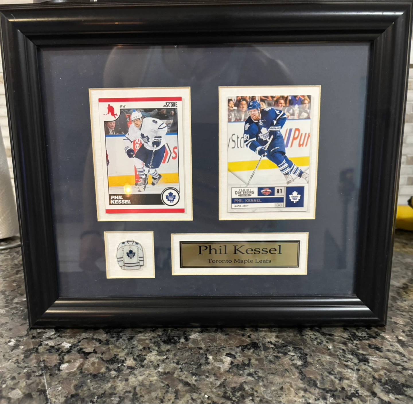 Phil Kessel Framed Toronto Maple Leafs Hockey Card Display