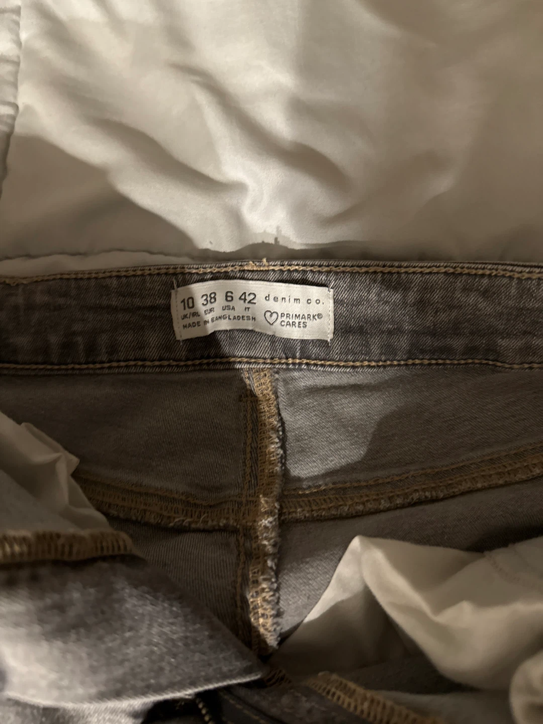 Primark Denim Co. Grey Jeans Size 38 EU - photo 4