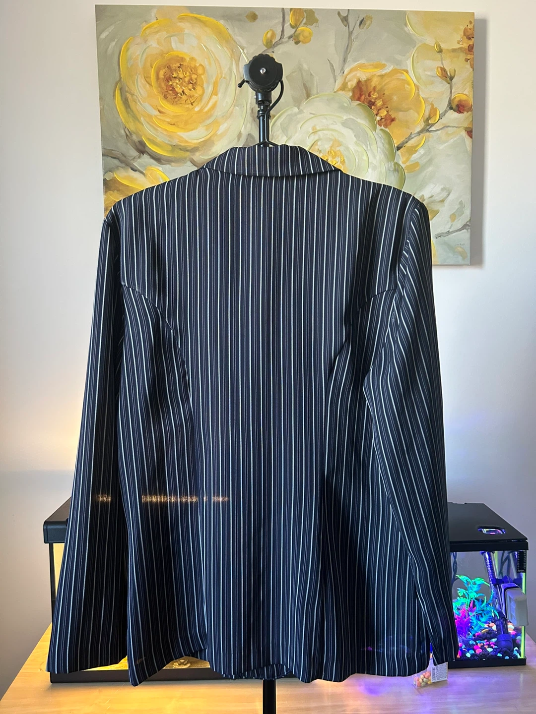 Women's Pinstripe Blazer Smart Set - photo 2