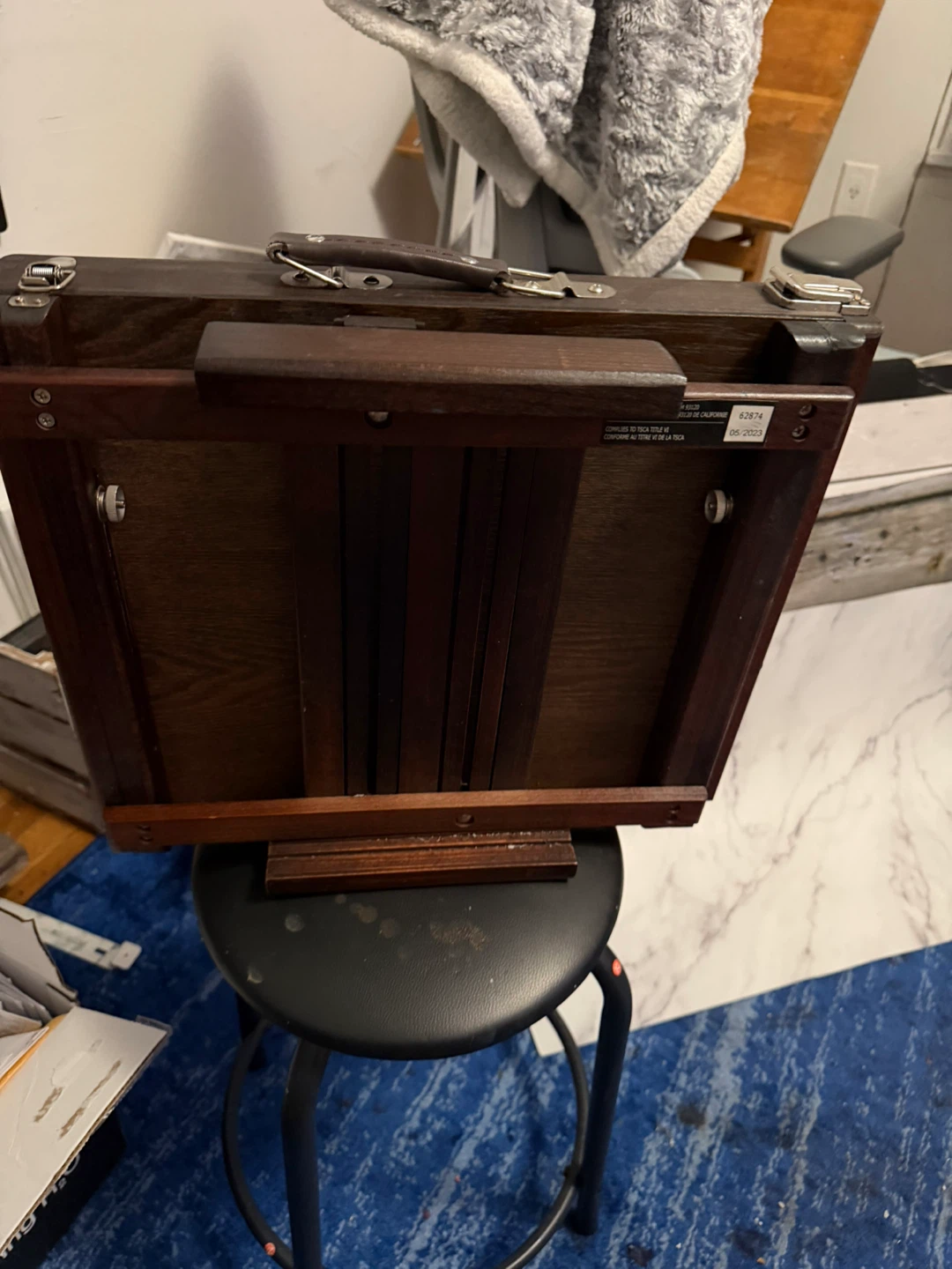 Wooden Artist Desk Easel