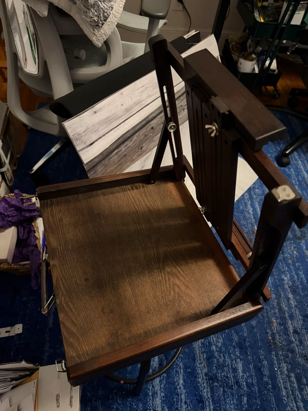 Wooden Artist Desk Easel - photo 2