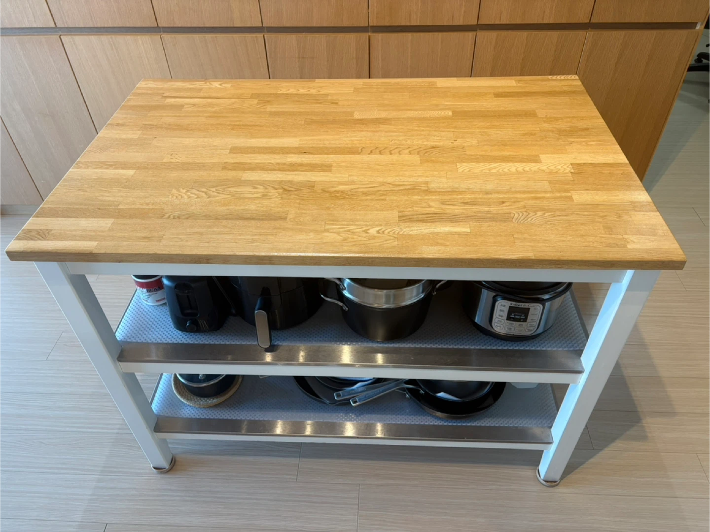 Butcher Block Kitchen Island - photo 3