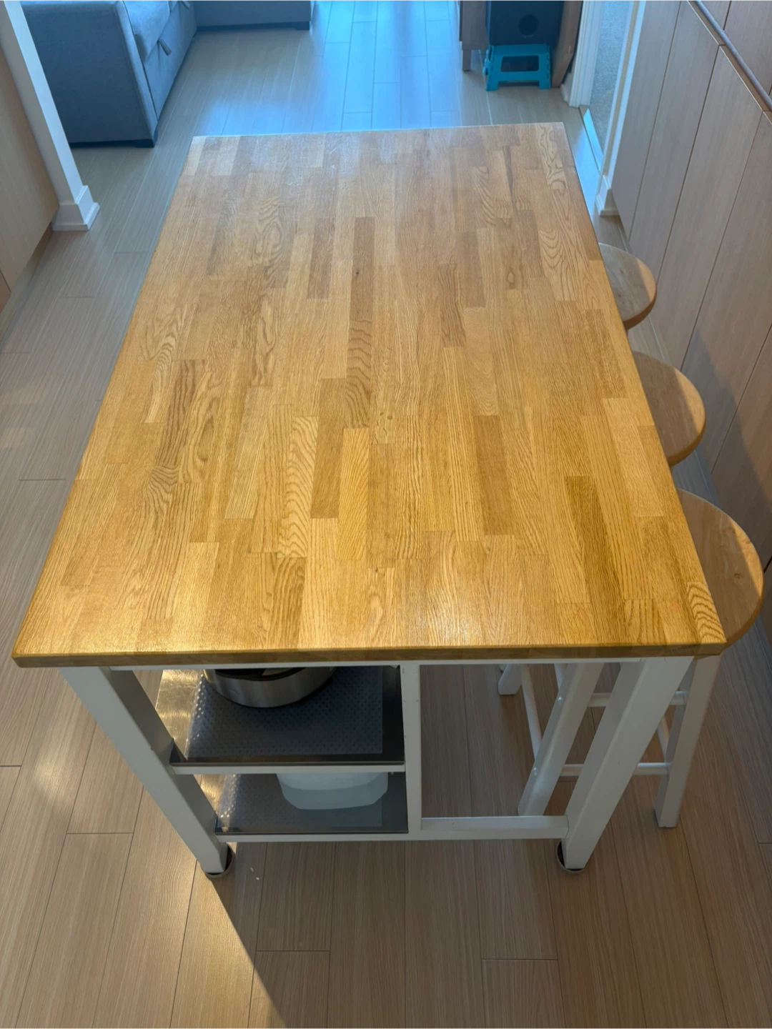 Butcher Block Kitchen Island - photo 2
