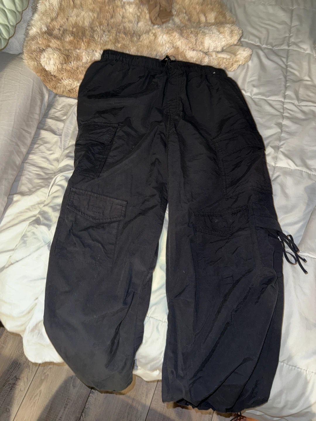 Black Cargo Pants