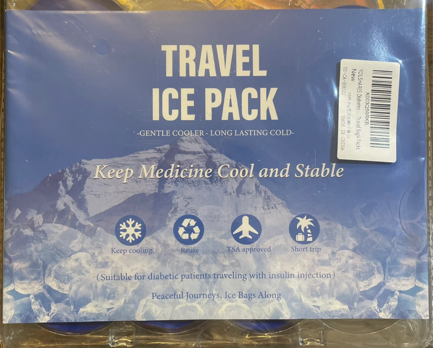 YOUshares Travel Ice Packs