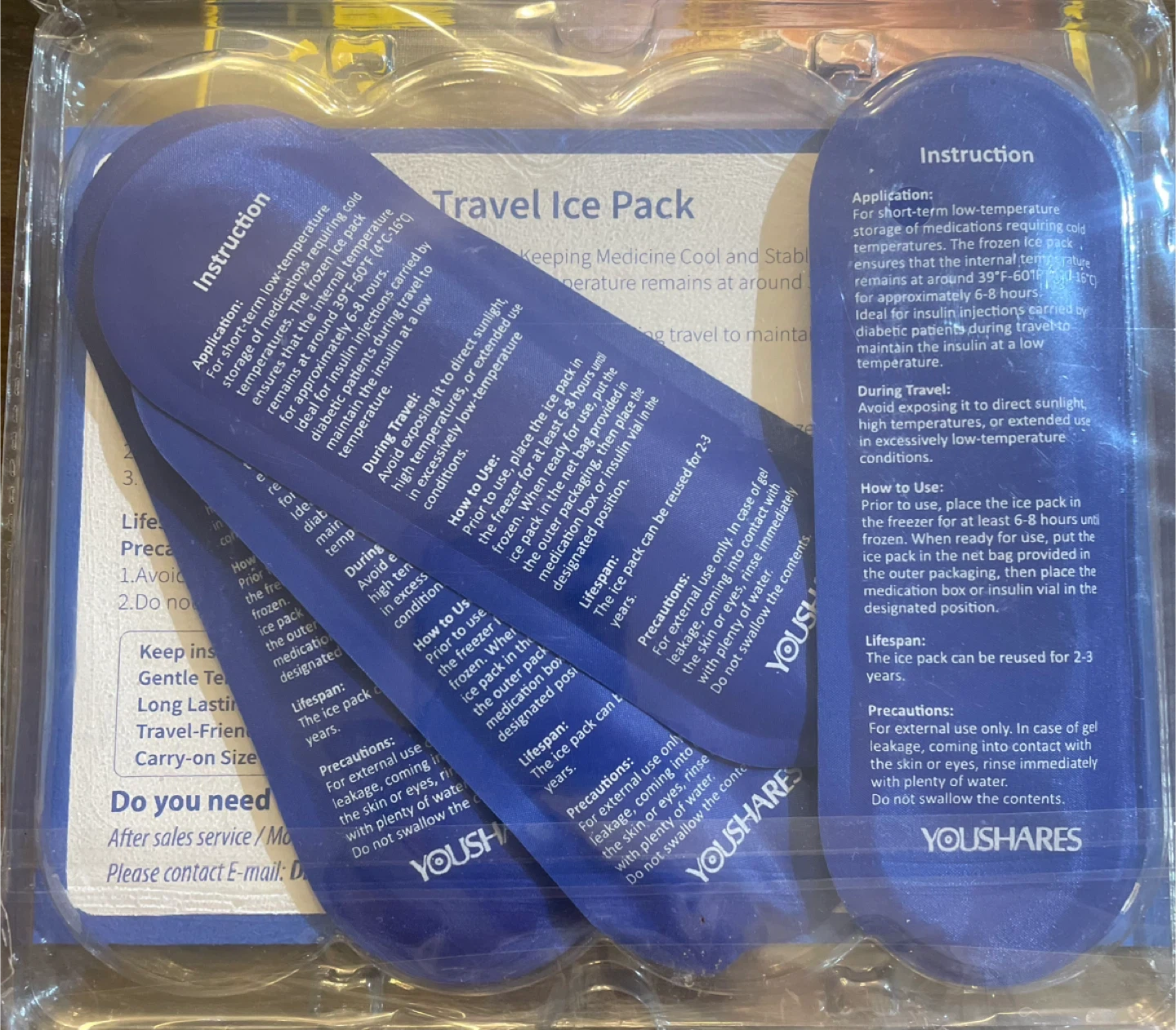 YOUshares Travel Ice Packs - photo 2