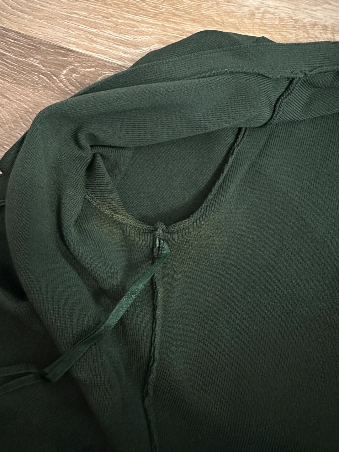 Ted Baker Green Wrap Top Size 0 - photo 5