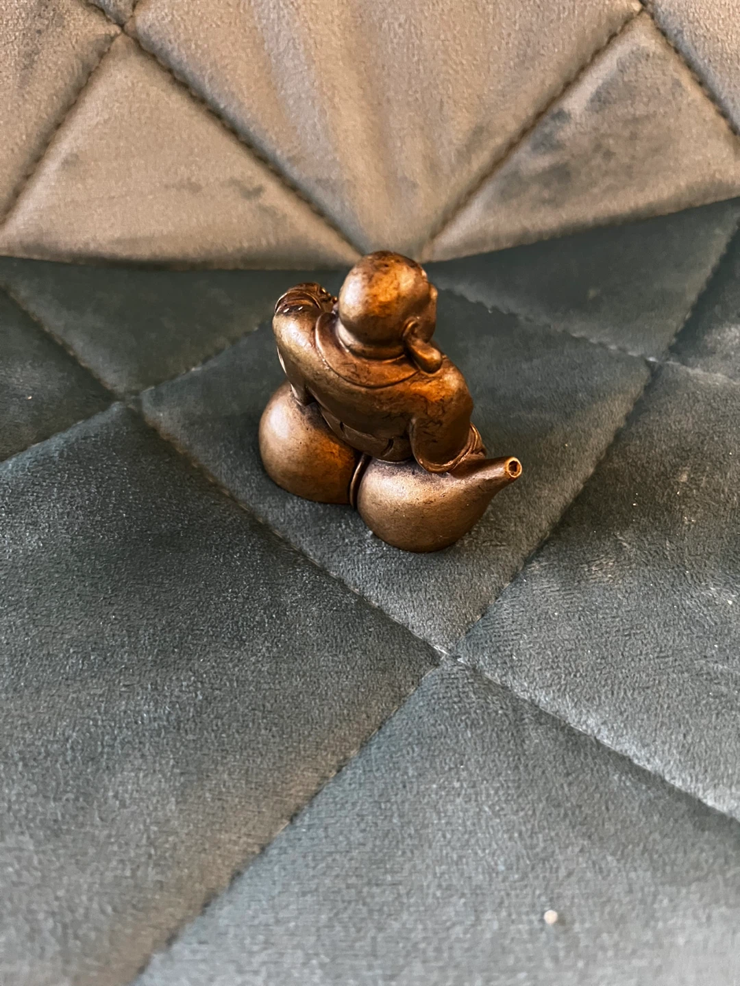 Vintage Laughing Buddha Figurine - photo 3