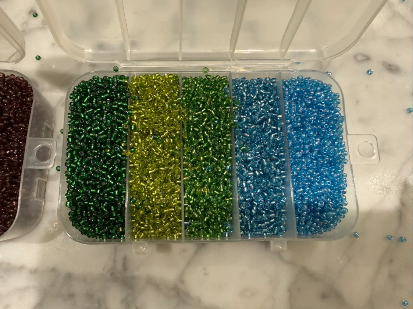 Assorted Seed Beads in Storage Case - photo 5