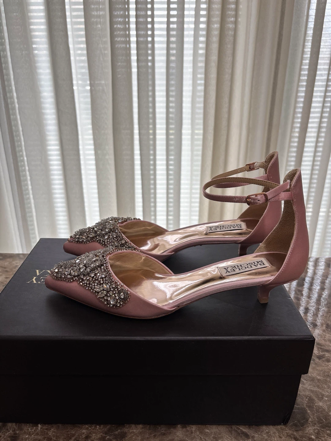 Badgley Mischka Fiana Embellished Heels - photo 4