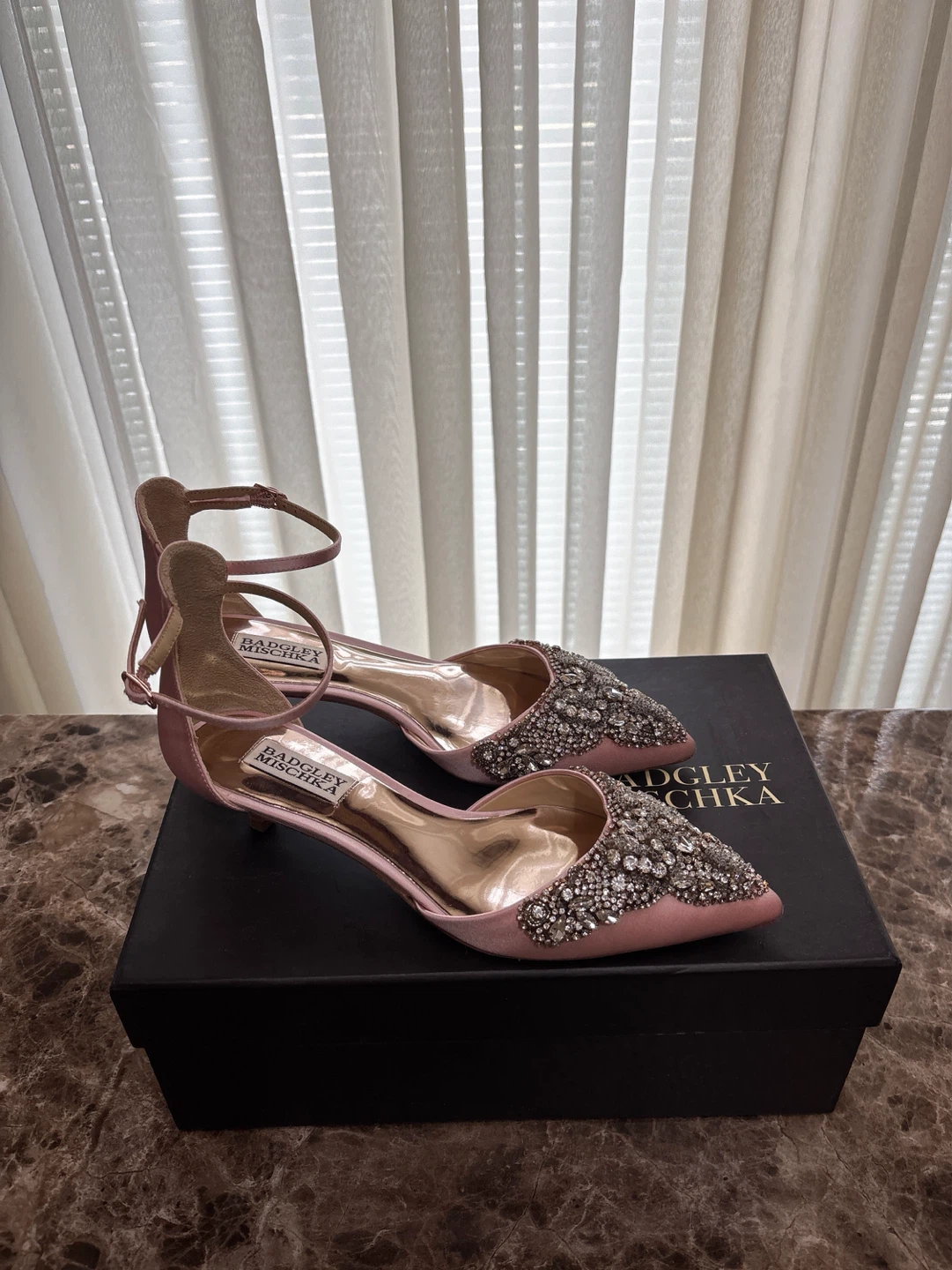 Badgley Mischka Fiana Embellished Heels - photo 2