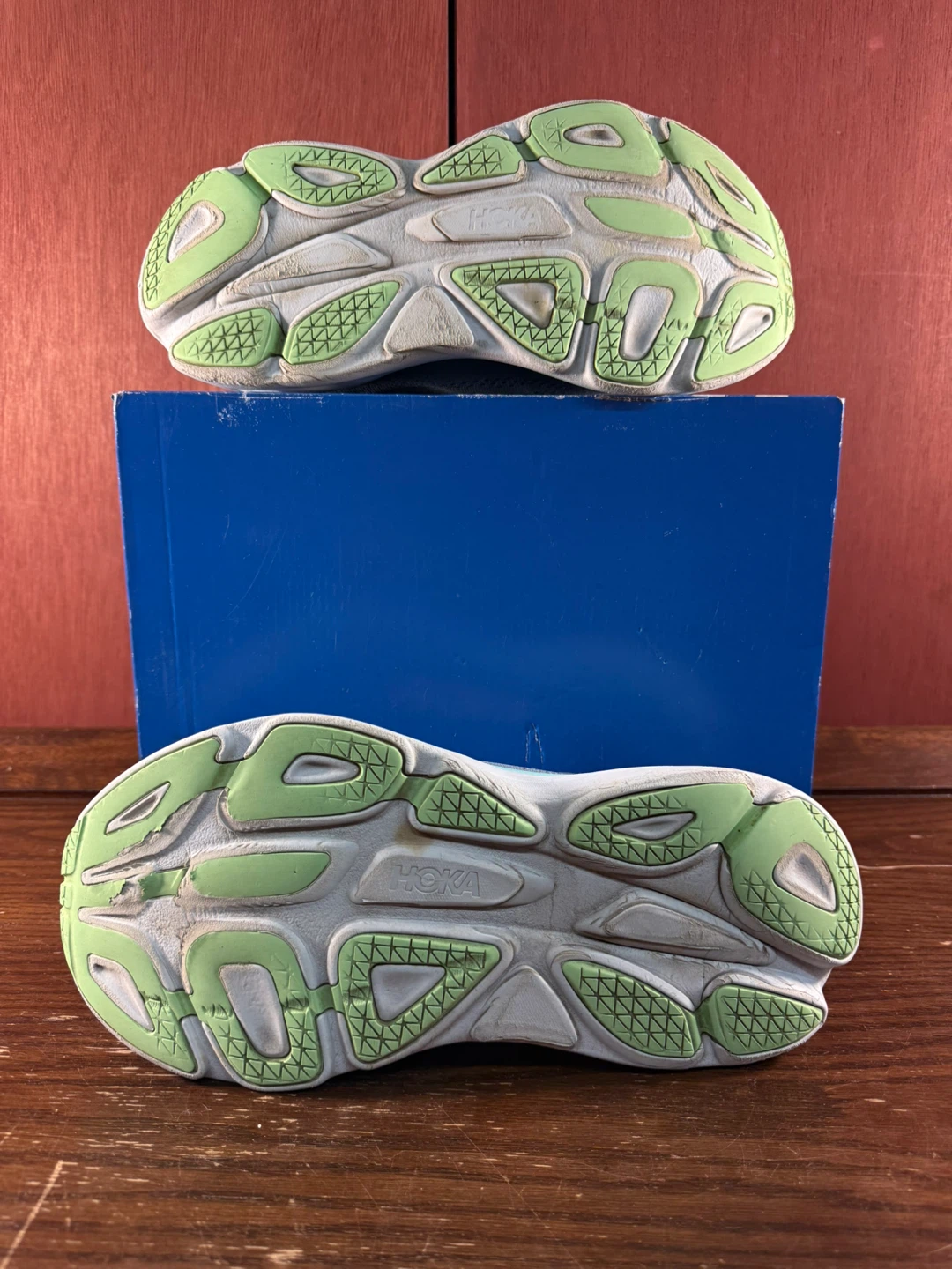 Hoka One Bondi 8 Real Teal/Shadow Men’s Running Shoes Sz 10,5 2E - photo 3