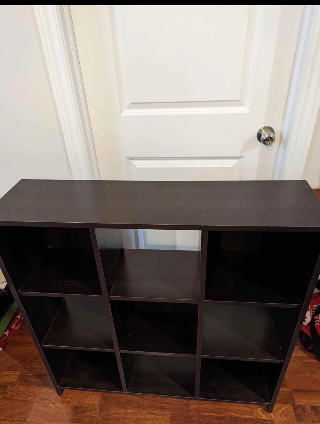 Dark Brown 9-Cube Storage Shelf - photo 2