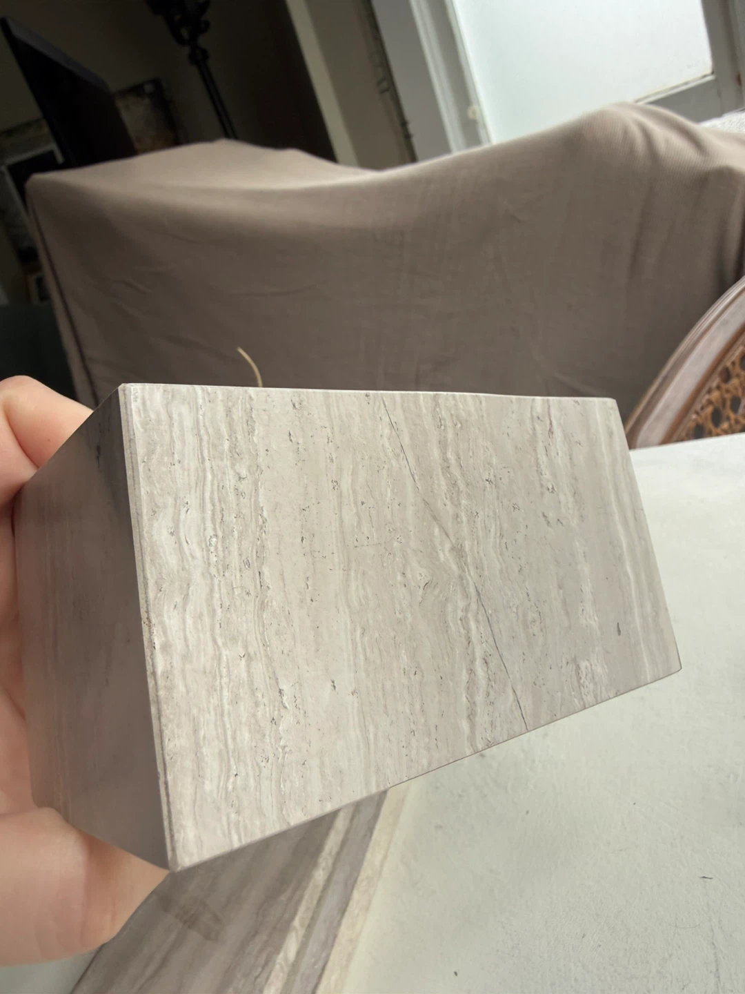 Real marble trinket box - photo 5