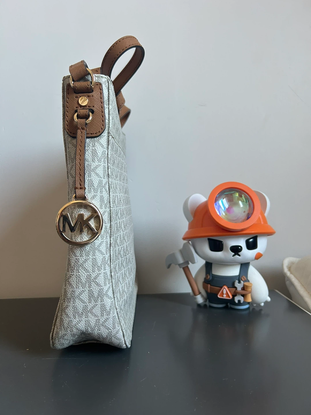 Michael Kors Jet Set Travel Large Metallic Signature Logo - photo 2