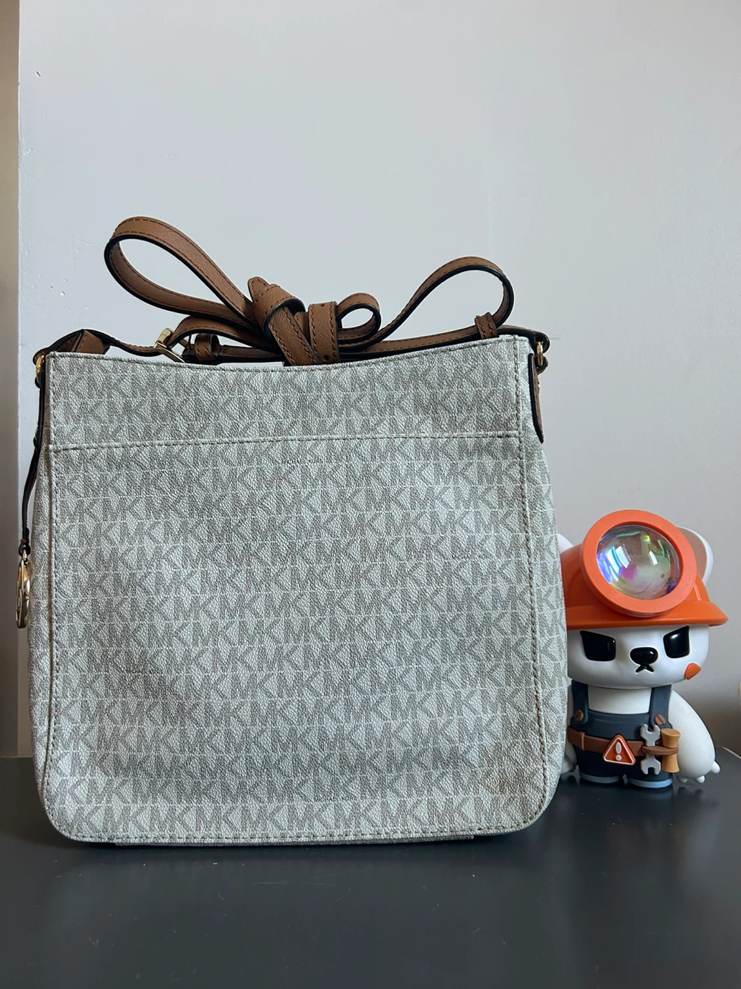 Michael Kors Jet Set Travel Large Metallic Signature Logo - photo 4