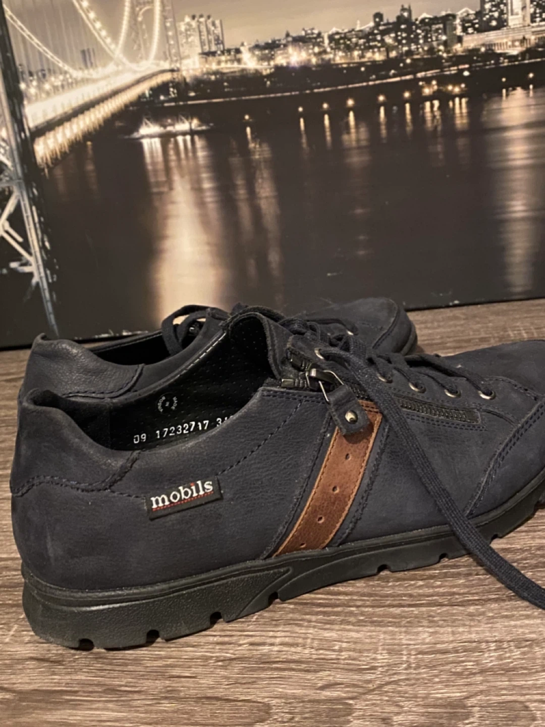 MOBILS by Mephisto "Organic" Leather Sneakers - photo 3