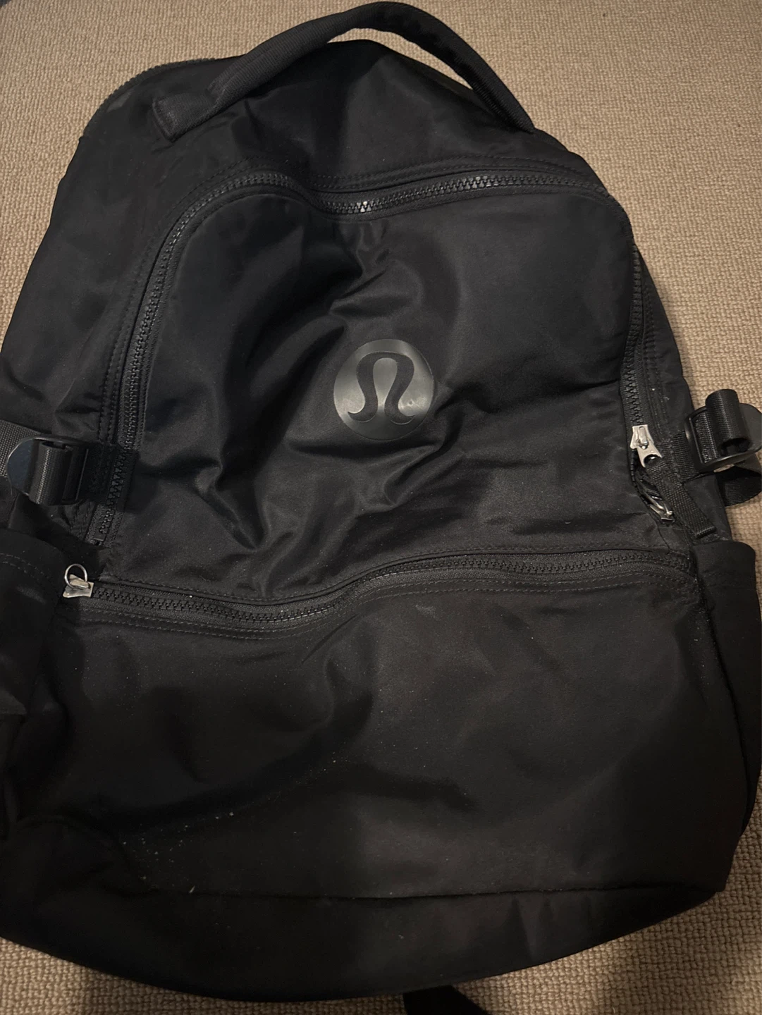 Lululemon Black Backpack